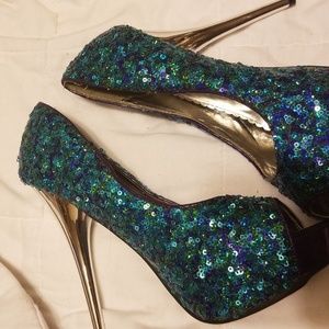 4 inch platform heels